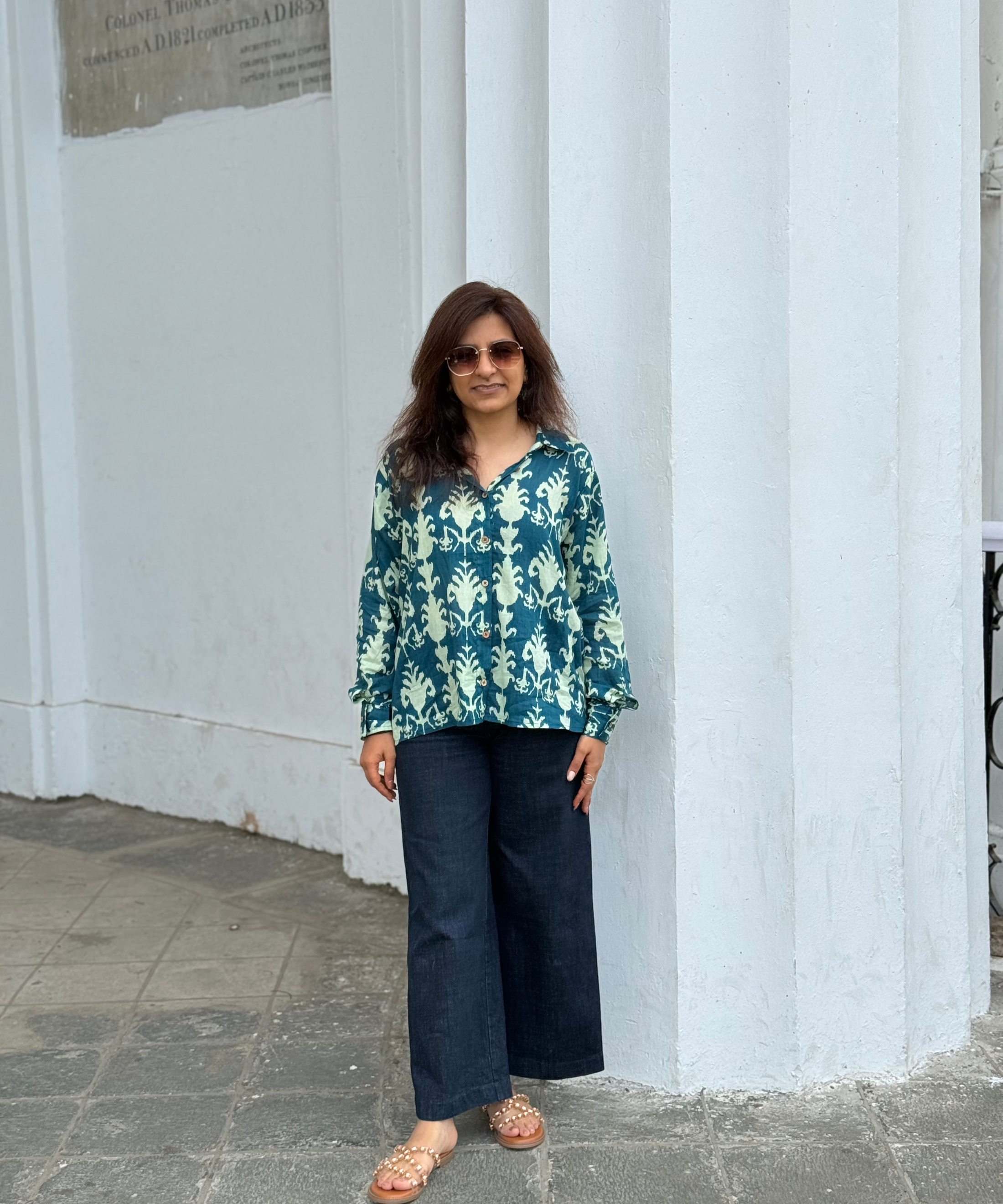 Aarya Green Shirt