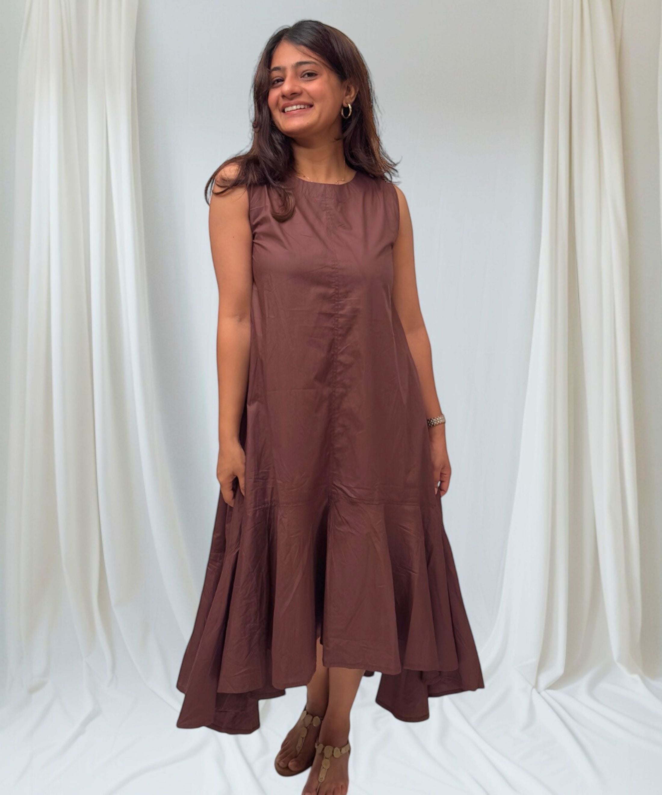 Florence Mocha Dress