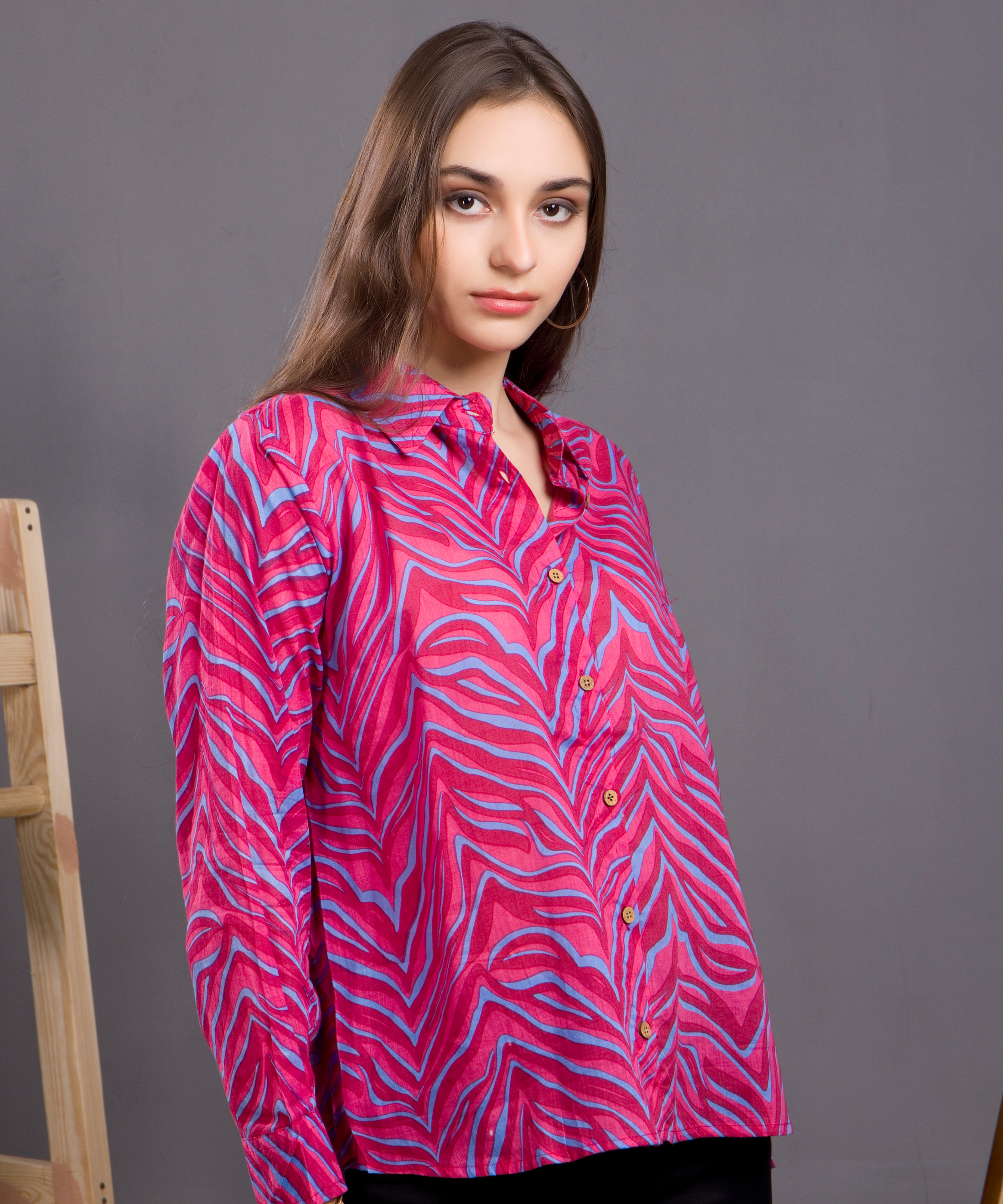 Pink Zebra Shirt