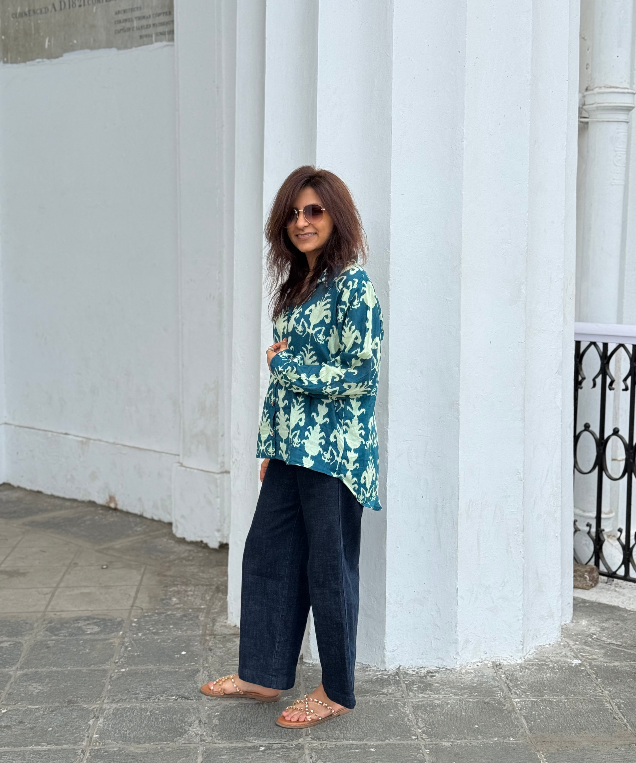 Aarya Green Shirt