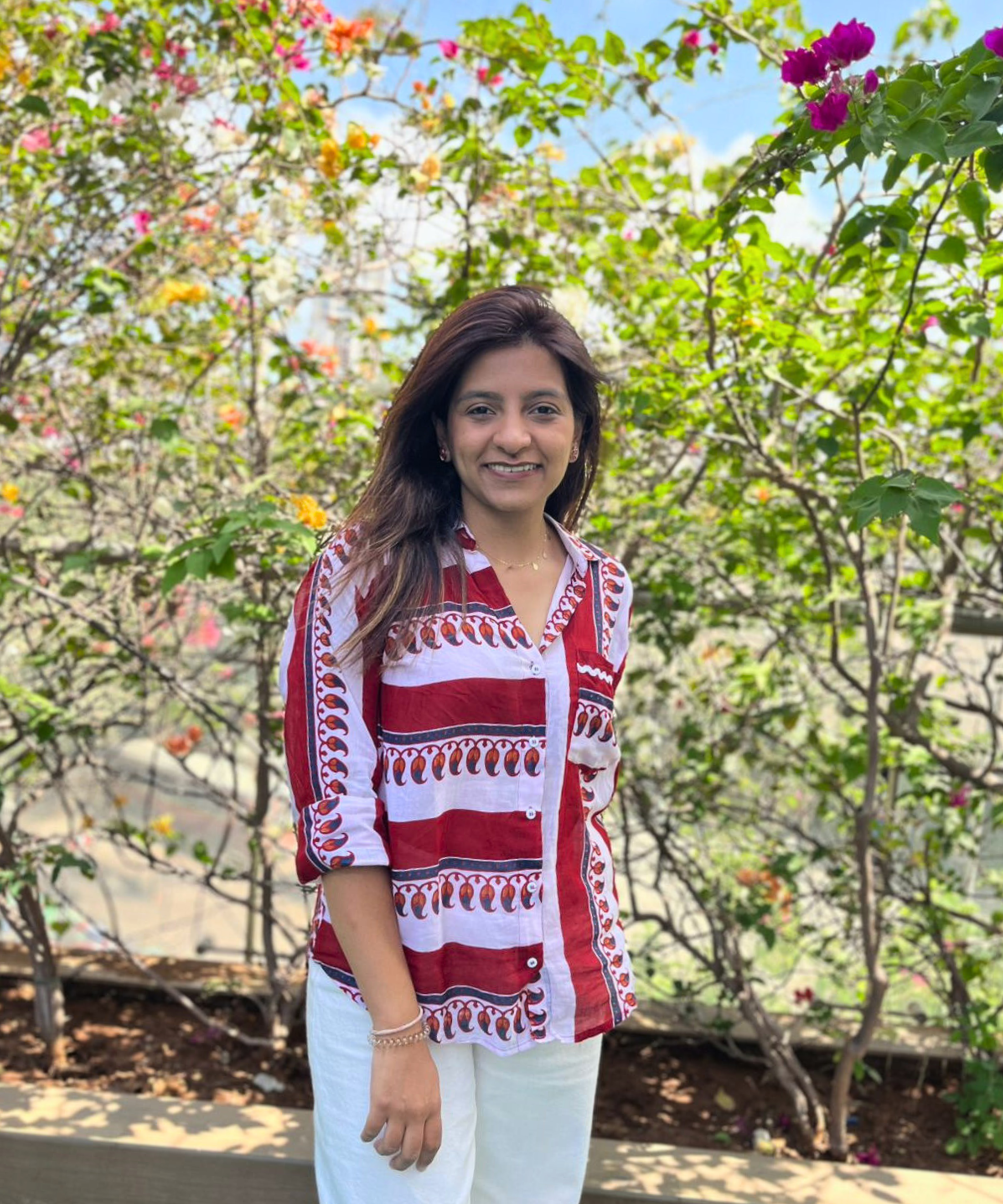 Red Paisley Mul Shirt