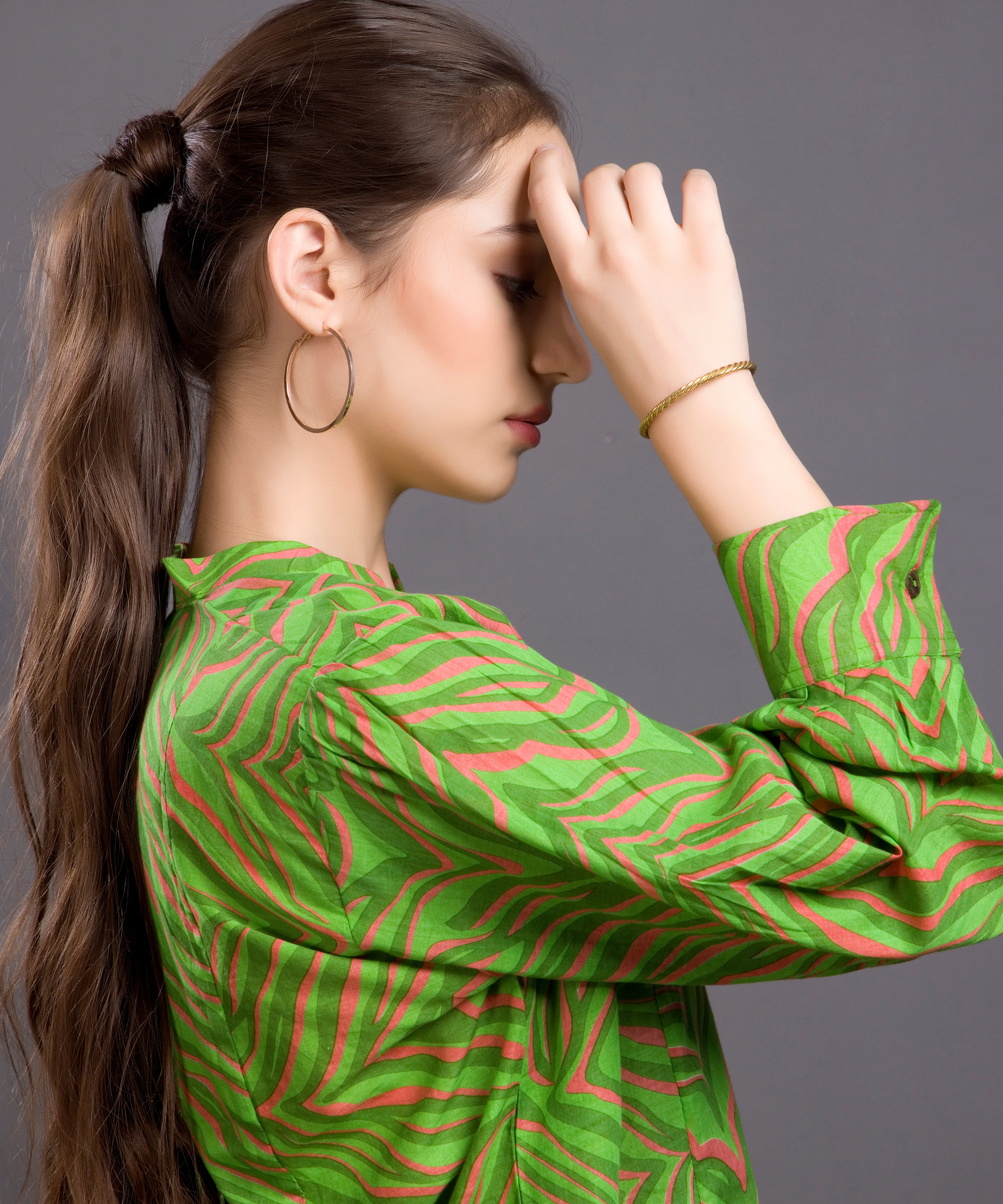 Green Zebra Shirt