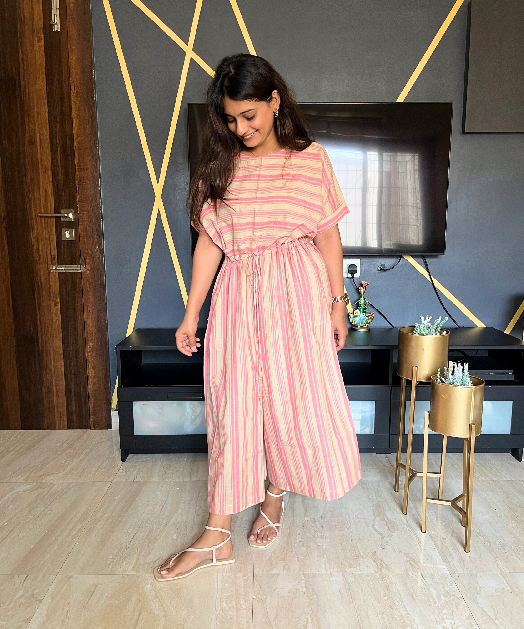 Butterscotch Oversized Jumpsuit