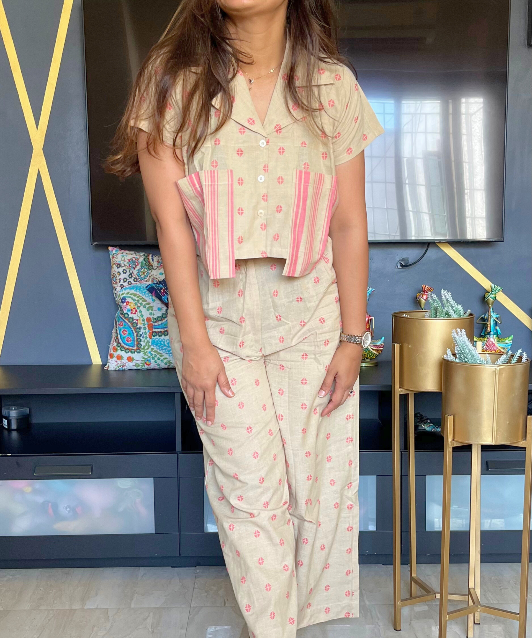 Megs Co-ord Set Beige