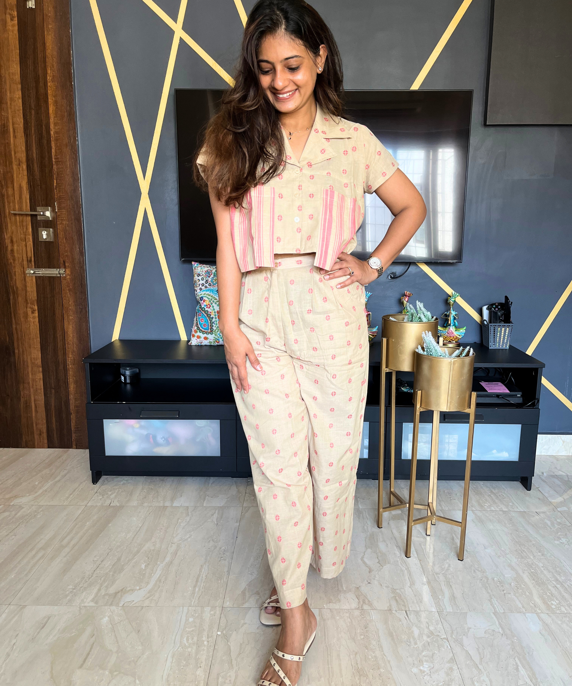 Megs Co-ord Set Beige