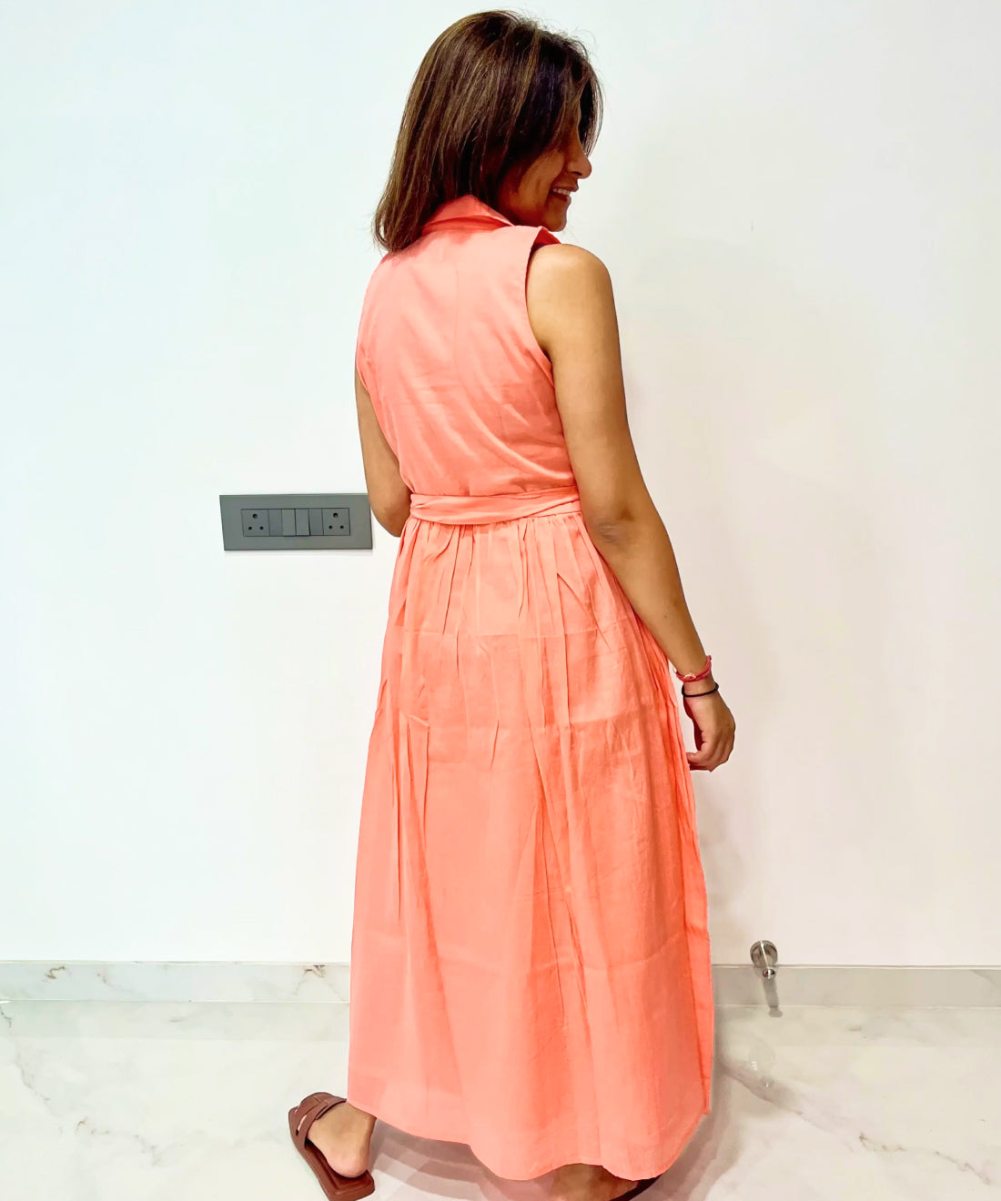 Peachy Summer Dress