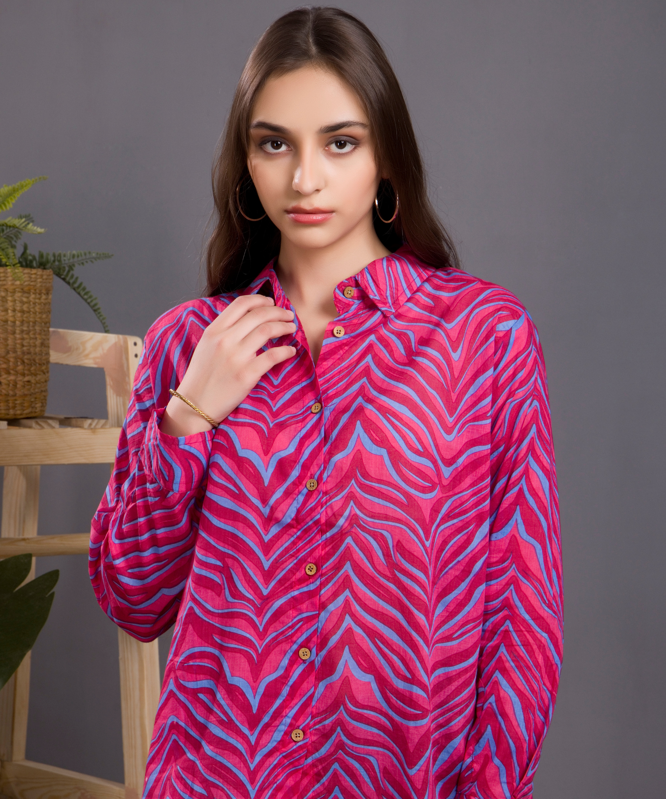 Pink Zebra Shirt