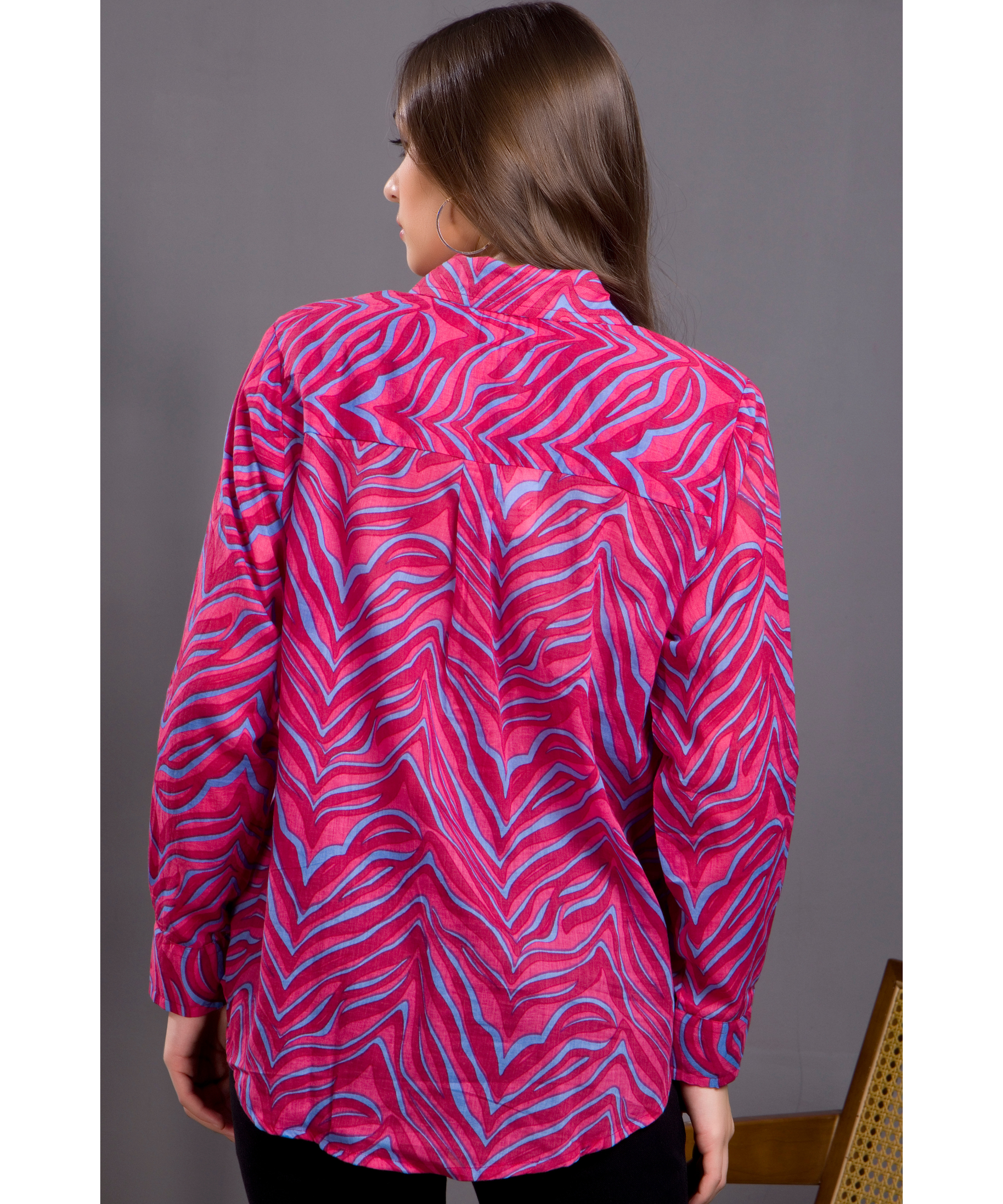 Pink Zebra Shirt