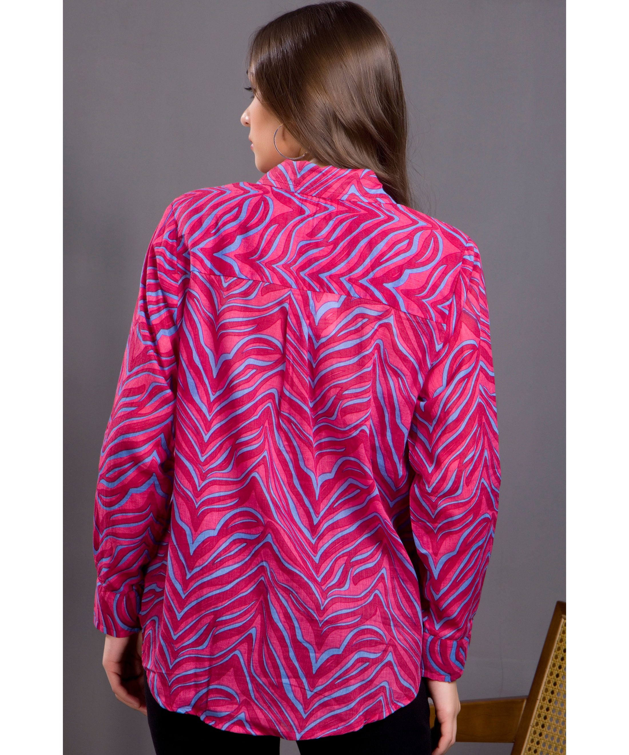 Pink Zebra Shirt