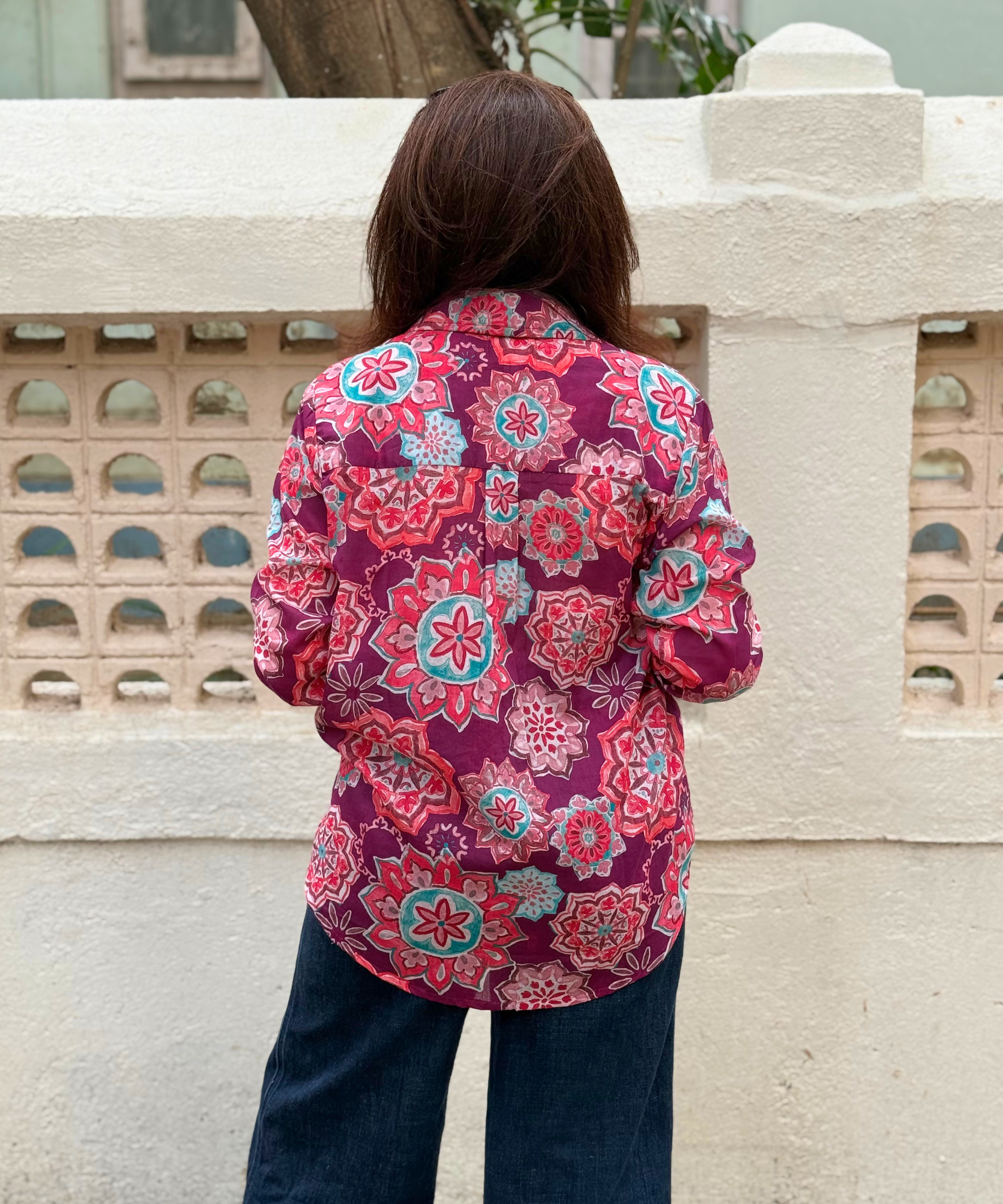 Raspberry Pink Shirt