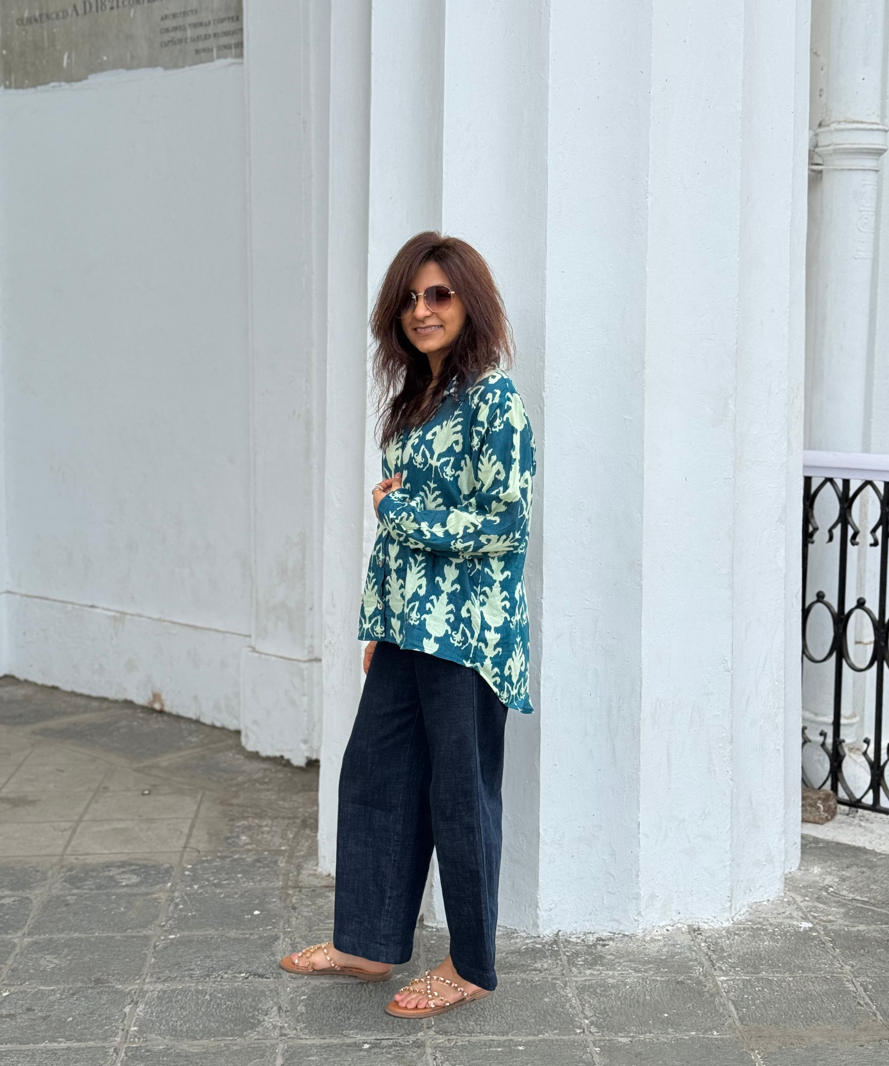 Aarya Green Shirt