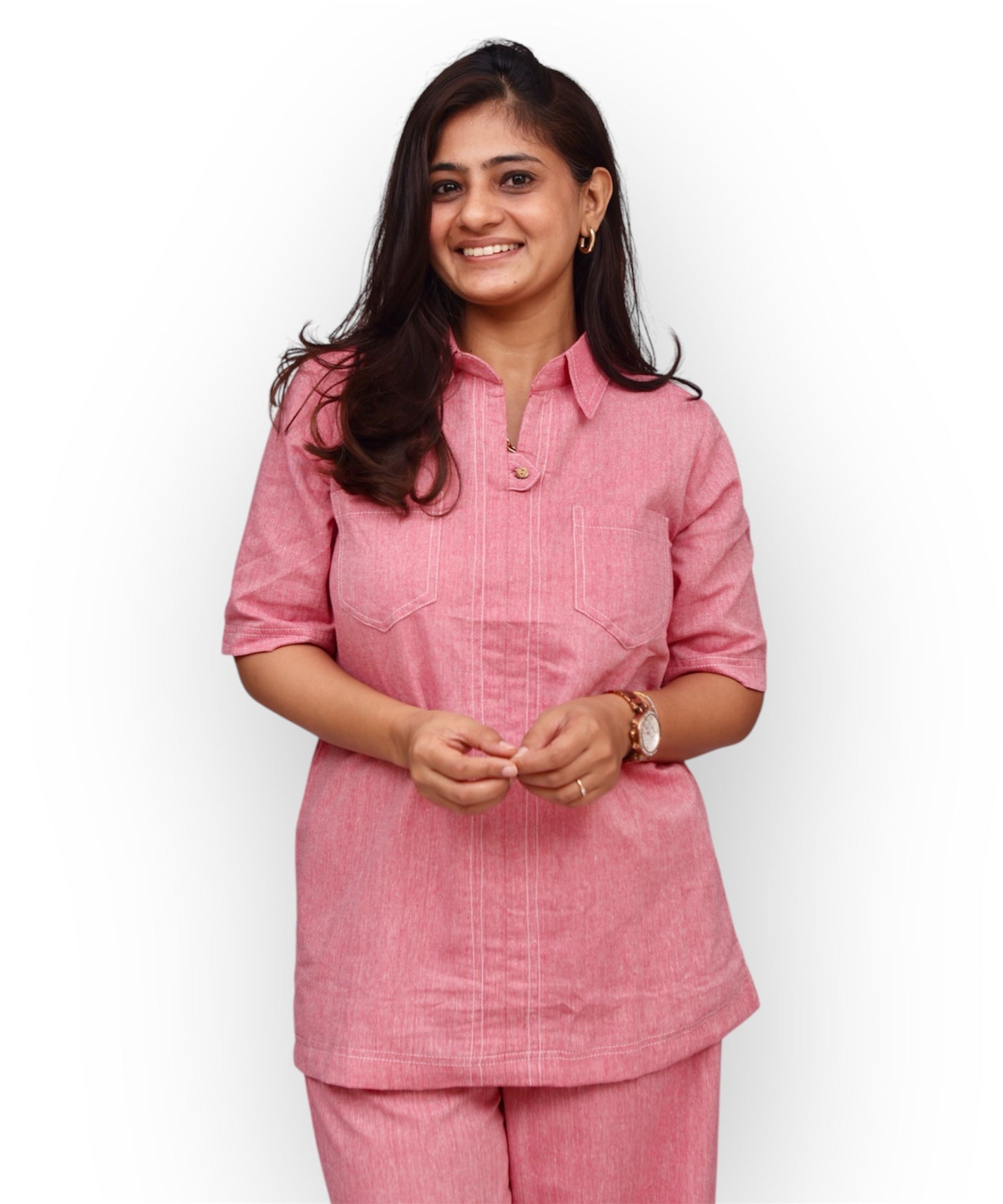 Zoe Co-ord Set Blush Pink