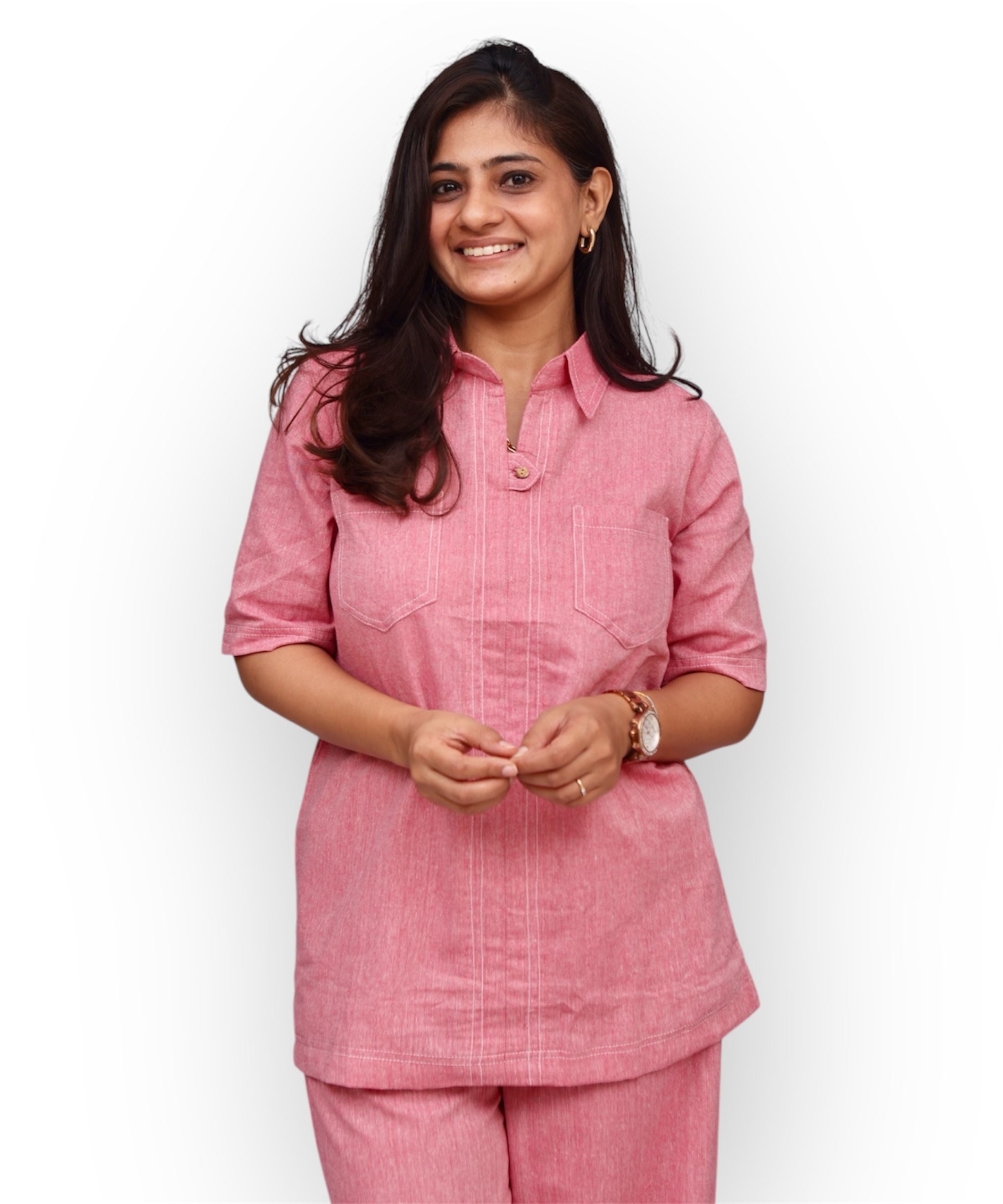 Zoe Co-ord Set Blush Pink