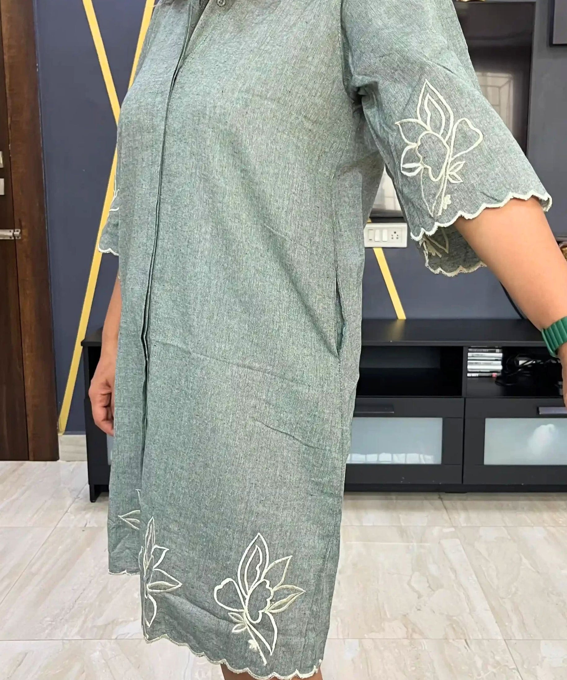 Jasmine Dress Gray Dress