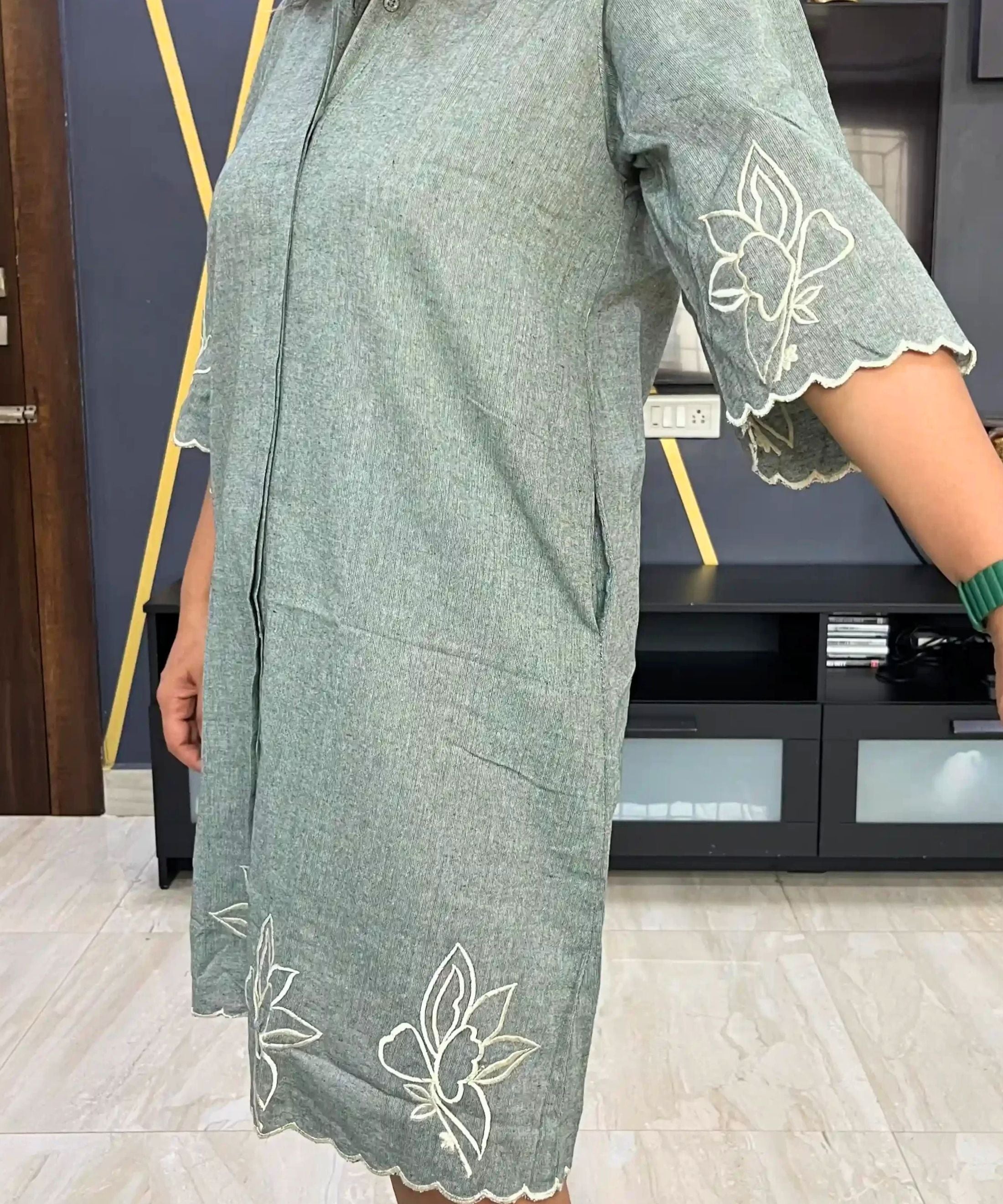 Jasmine Dress Gray Dress