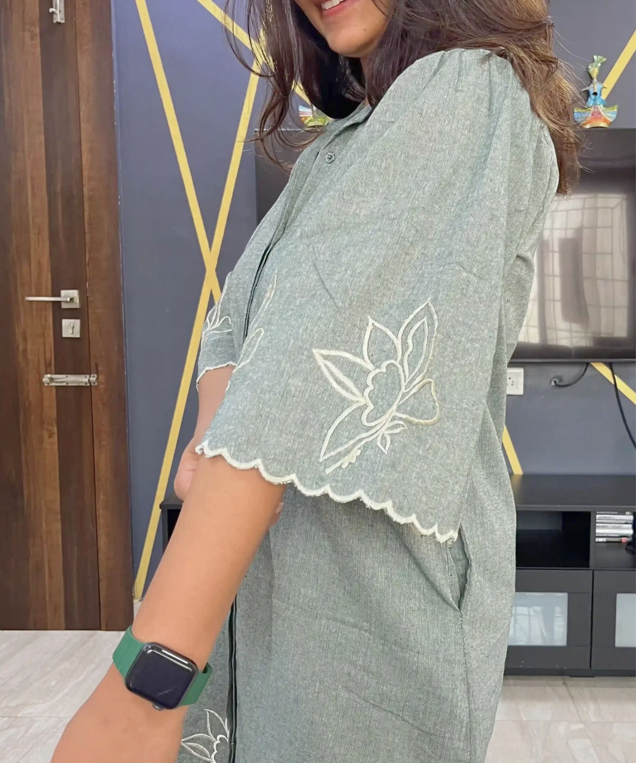 Jasmine Dress Gray Dress