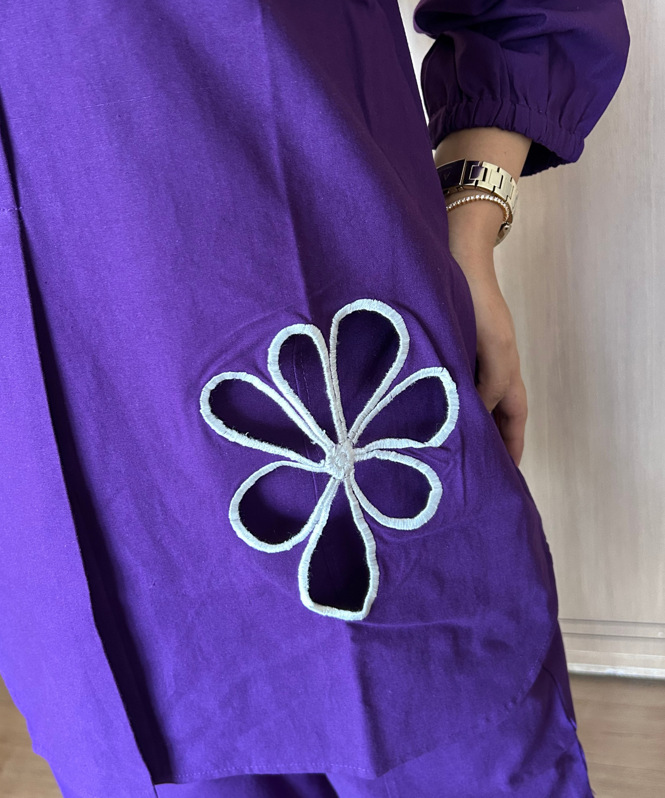 Violet Petals Co-ord