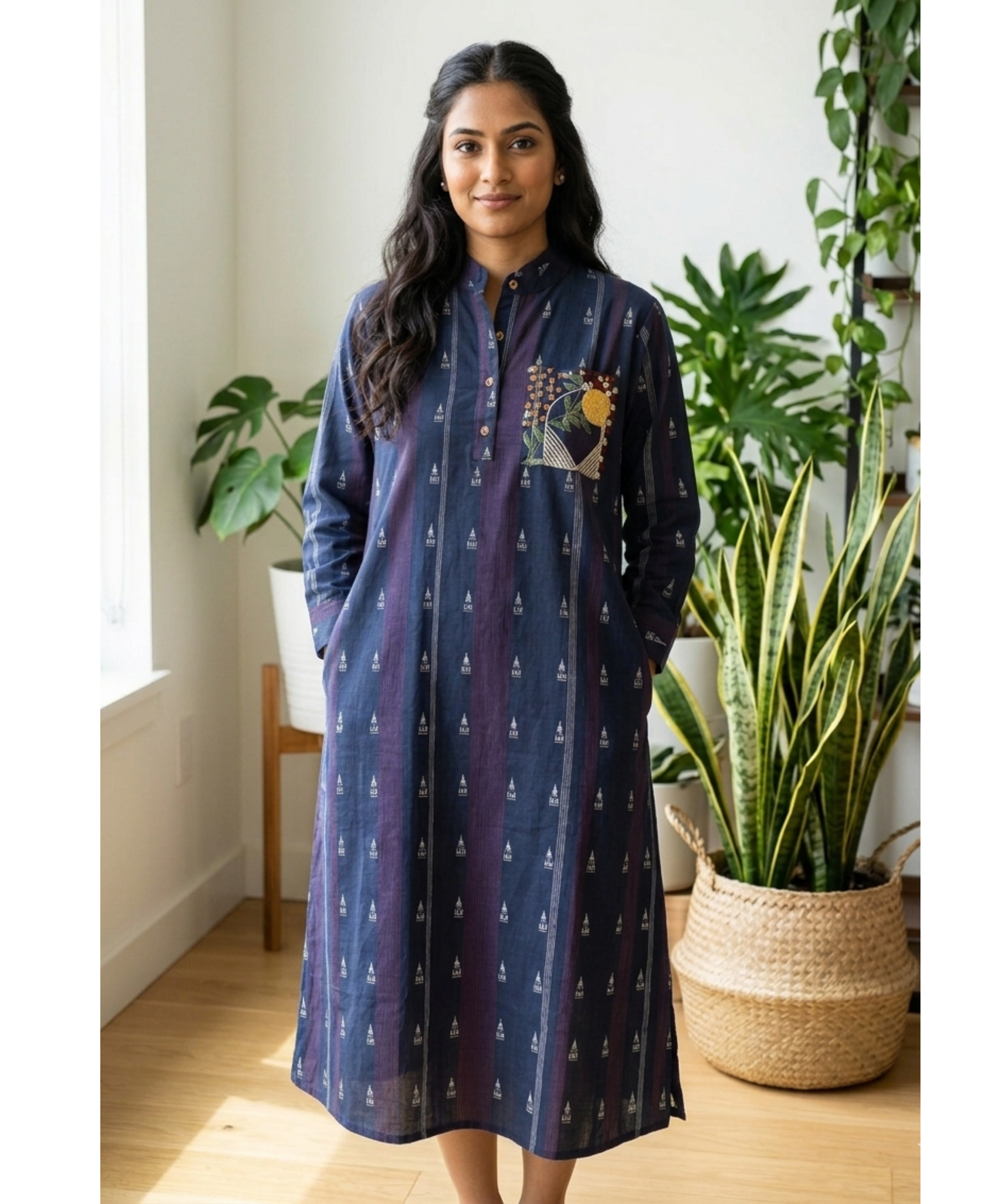 Jamdani Summer Dress