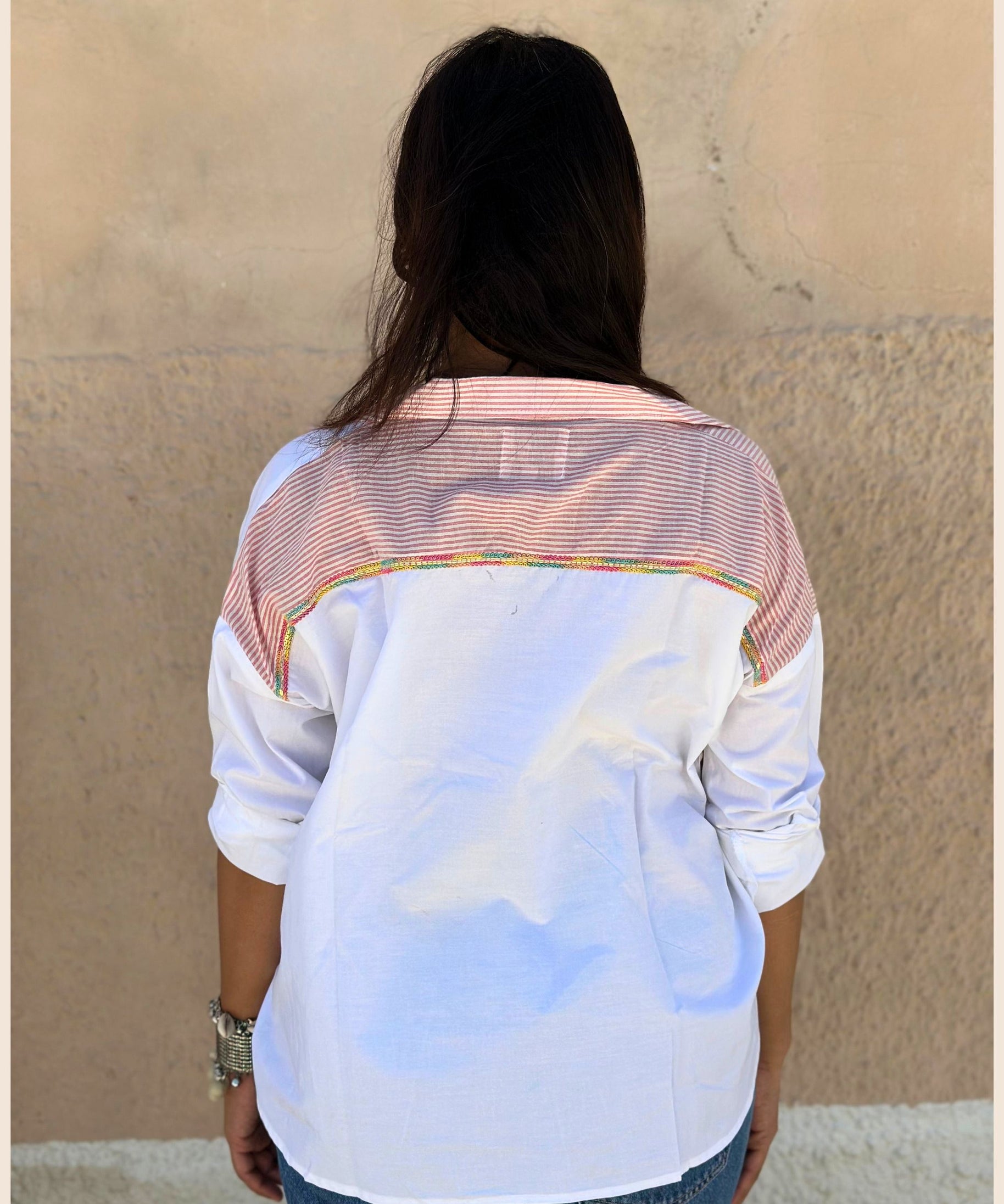 Blush Hour Poplin Shirt