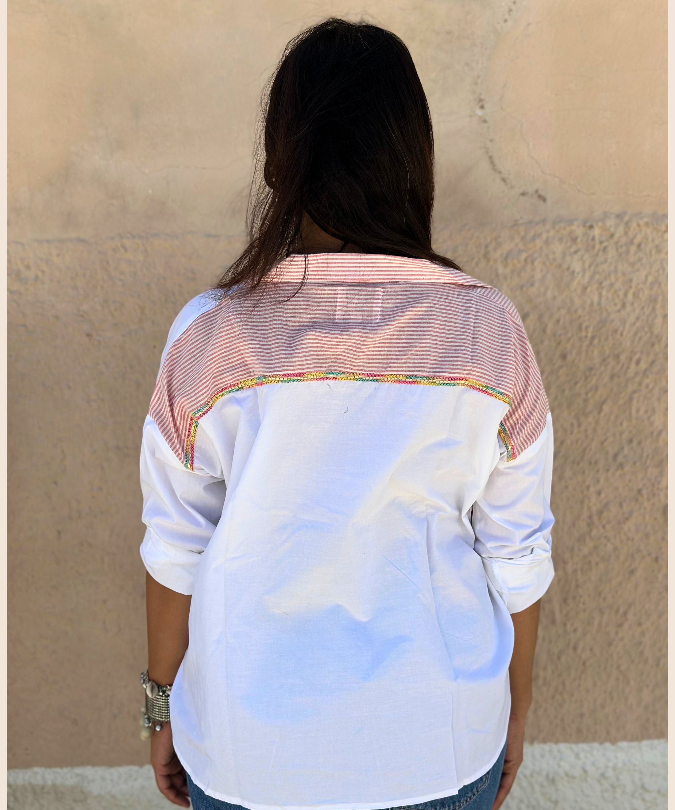 Blush Hour Poplin Shirt