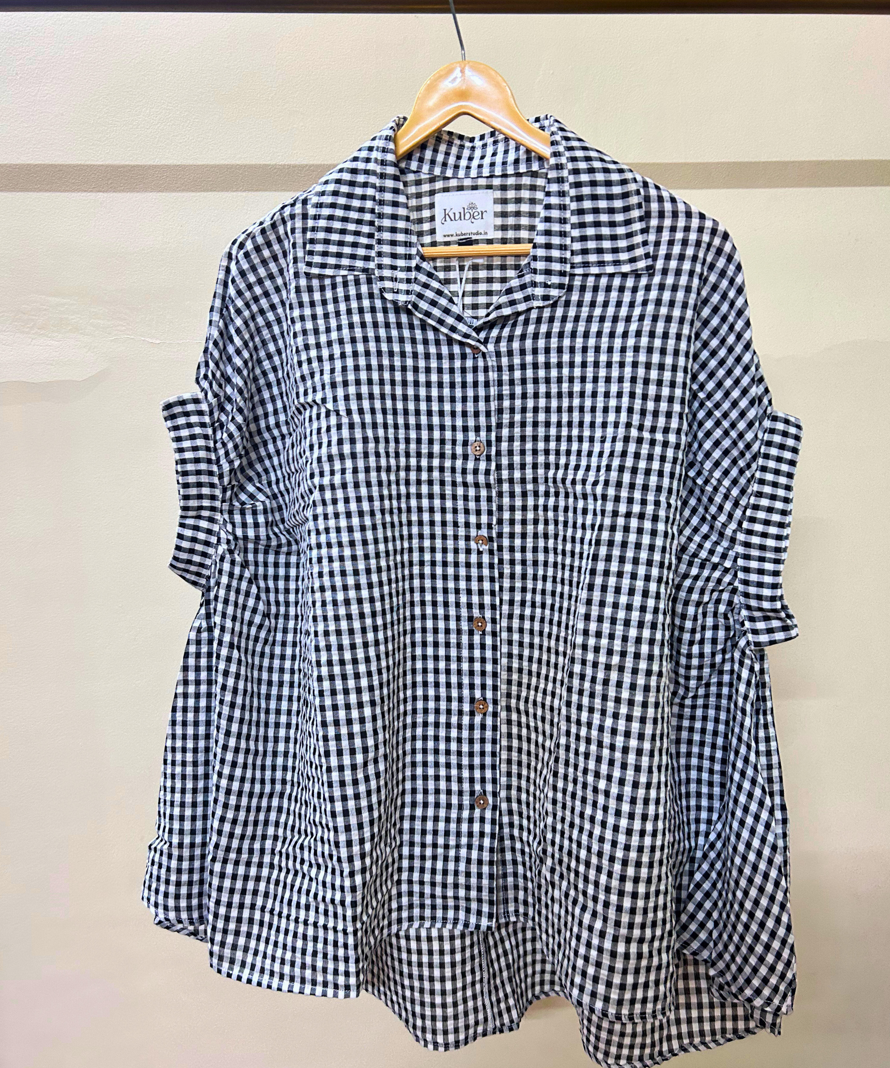 Ghingham oversized shirt