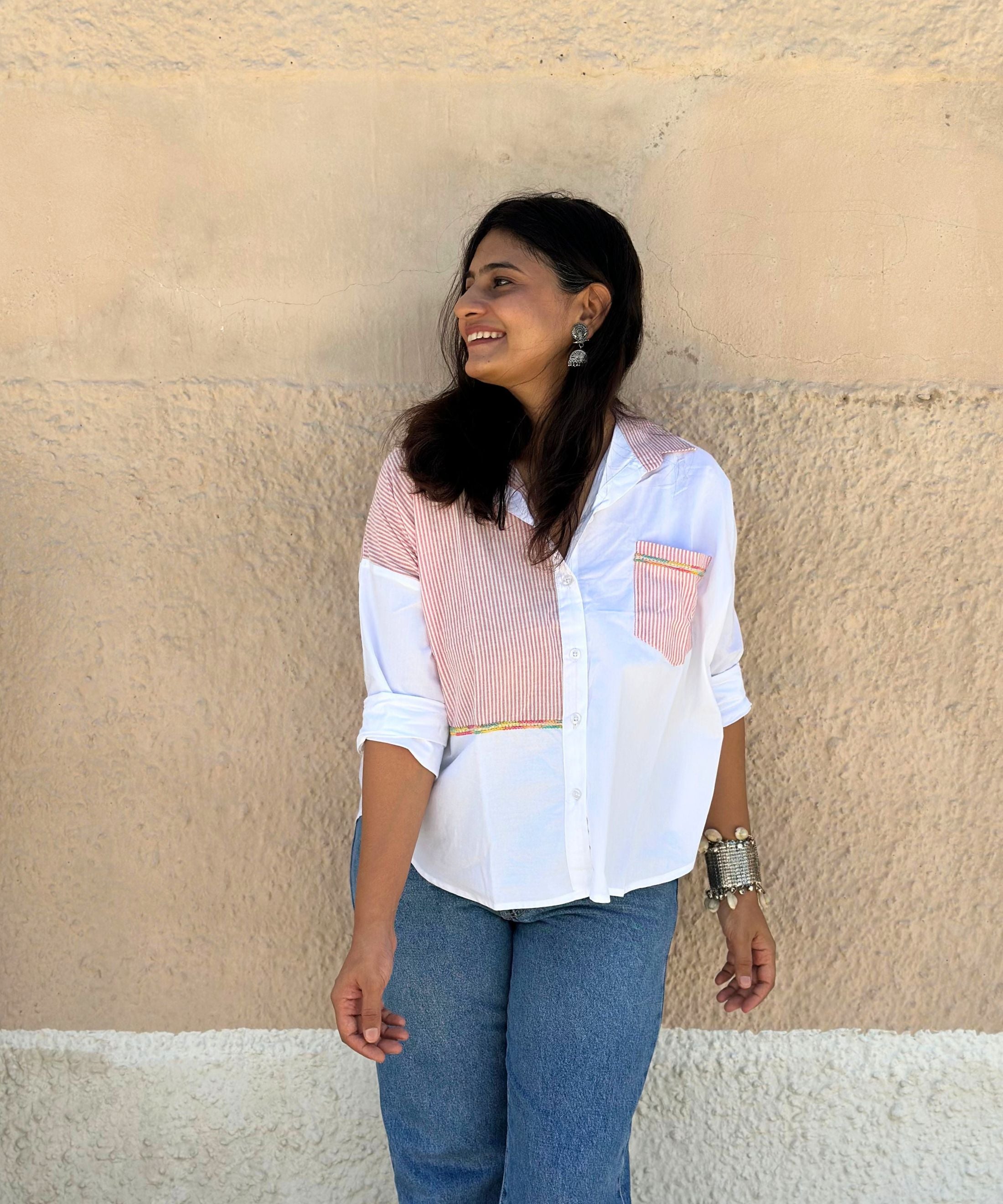 Blush Hour Poplin Shirt
