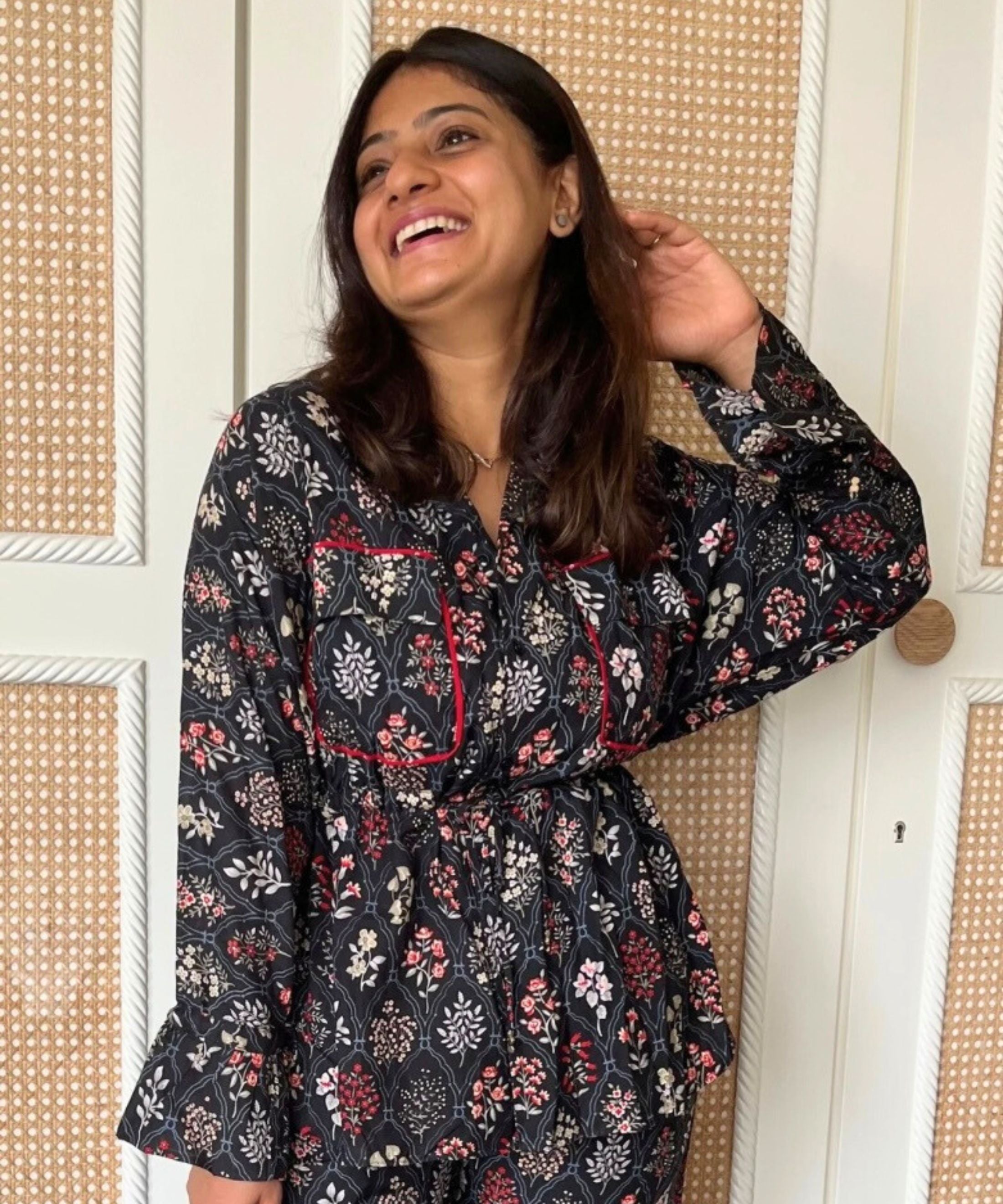 Iris Black co-ord set